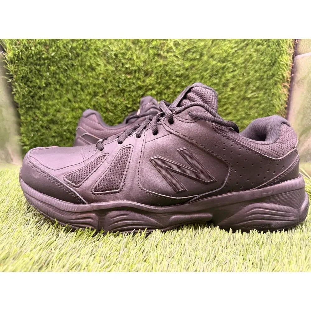 New Balance 519 MX519AB2 Athletic Sneaker Men's 10.5 Black Leather Training Gym